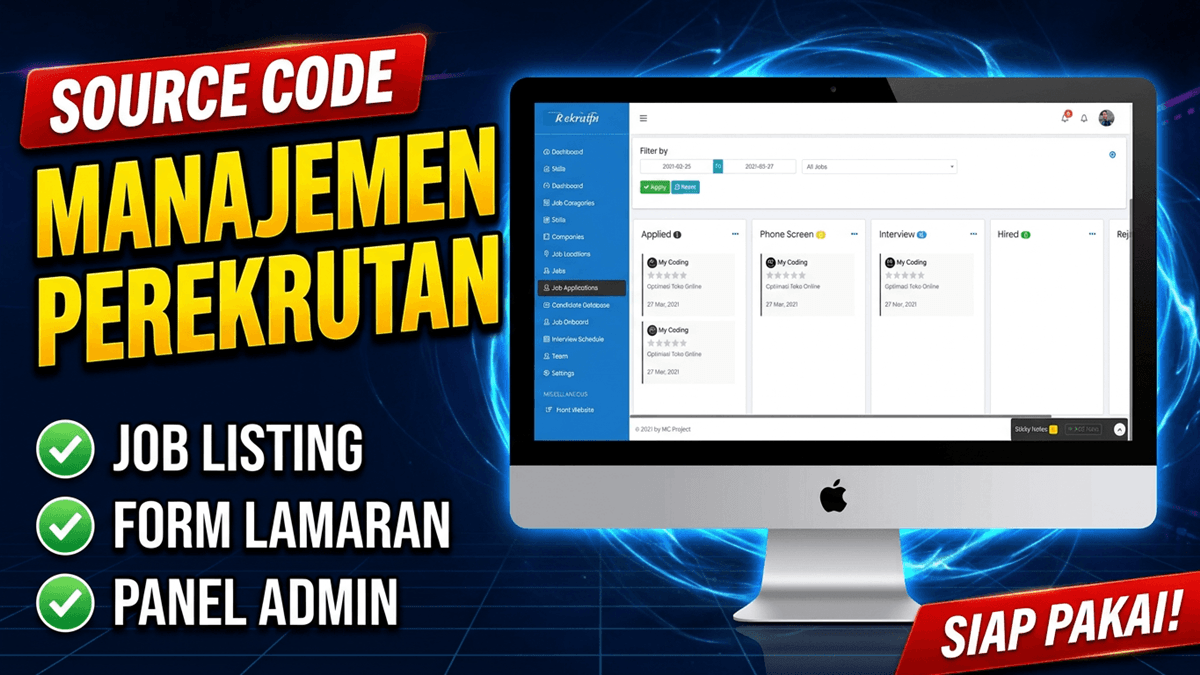Web Sistem Rekrutmen Karyawan Multi Company