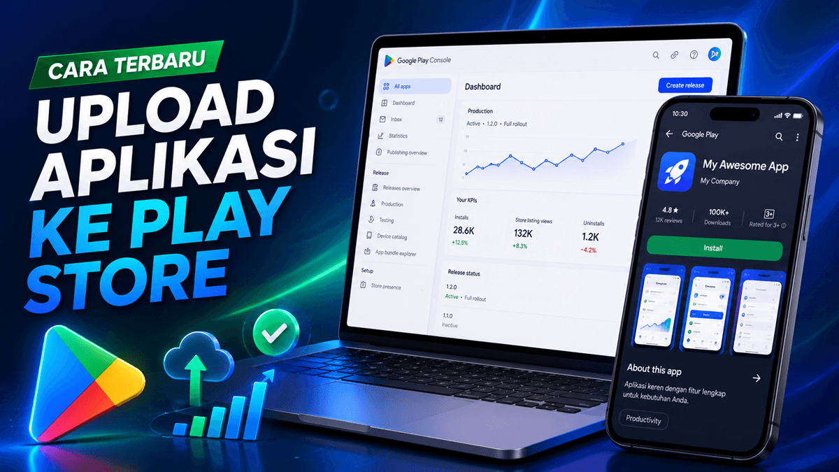 Cara Terbaru Upload Aplikasi ke Play Store